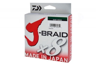 Daiwa J-Braid X8 DARK GREEN