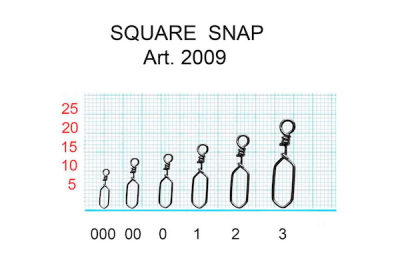 Сезон Рыбалки (Fish Season) Застёжка Square Snap 2009