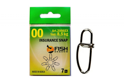 Сезон Рыбалки (Fish Season) Застёжка Insurance Snap 2006EX