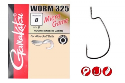 Gamakatsu Worm 325 Micro Game