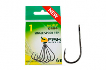 Сезон Рыбалки (Fish Season) Крючок Single Spoon Baitholder /BH 10121