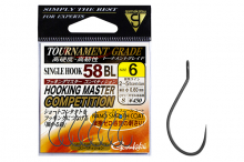 Gamakatsu SINGLE HOOK 58 BL с большим ушком (Япония)